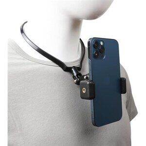 Hands-Free Chest Mount Phone Holder Neck Strap Stand for iPhone Android Video Re